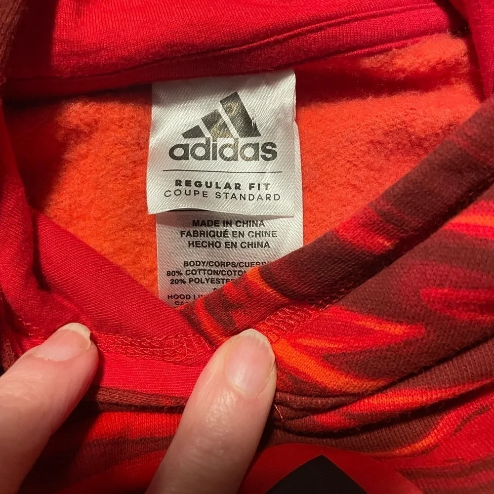 Adidas hoodie youth size‎ XL